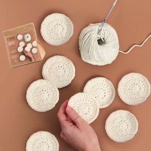 Coffret zéro déchet : Fabriquer ses disques demaquillants lavables