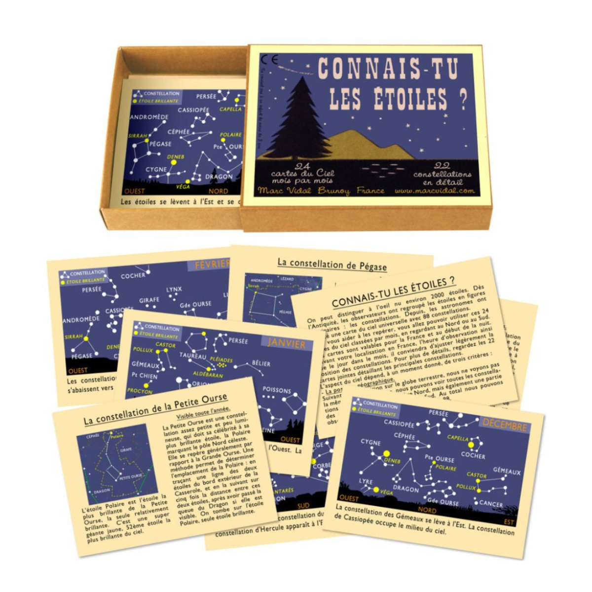 Jeu de cartes : Connais-tu les étoiles ? – Image 3