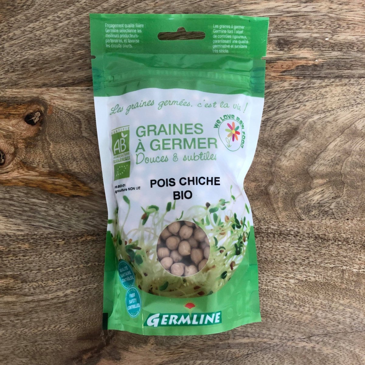 Graines à germer- POIS CHICHE BIO – Image 2