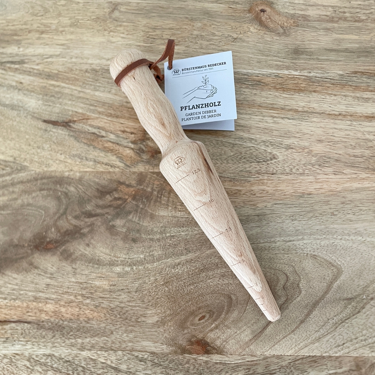 Plantoir de jardin en bois – Image 2