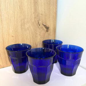 Lot de 4 verres Picardie bleu marine – Duralex