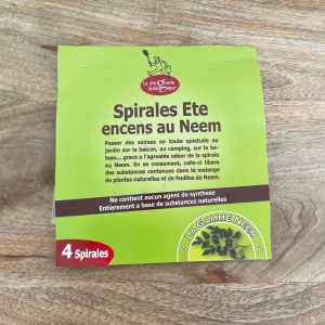 Spirale encens d&rsquo;été au Neem