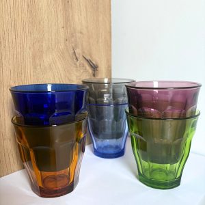 Lot de 6 verres Picardie multicolore – Duralex
