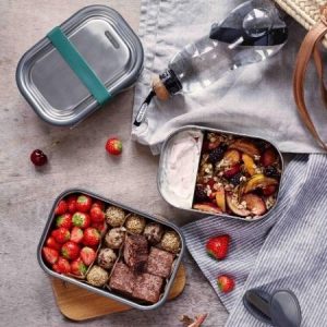 Boite repas hermétique et légère 100% inox