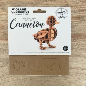 Maquette 3D en carton – Caneton