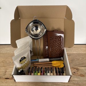 Coffret DIY tablettes 3 chocolats et toppings