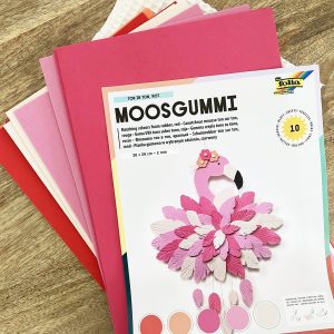 Kit créatif en mousse – Coloris rose