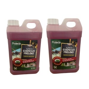 Pack de 2 bidons 2,5L – Liquide piège à guêpes