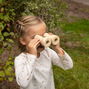 Jumelles d&rsquo;observation en bois