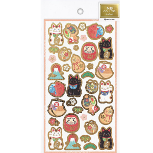 Stickers portes bonheur
