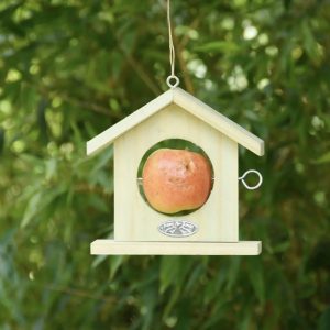 Maison à pommes pour oiseaux