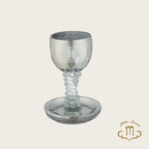 Verre de  Kiddouch en cristal de 16 cm