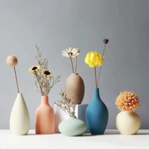 Vase en Céramique Coloré