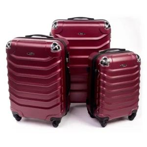 Set de 3 valises rigides 730